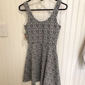 Macy’s fit and flare mini dress